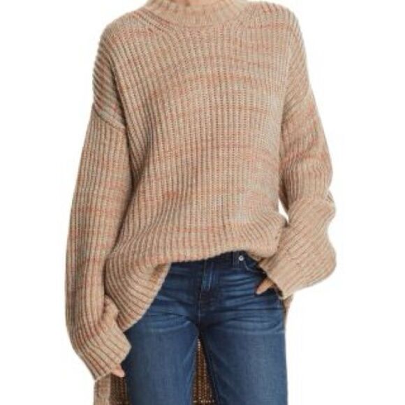 Elizabeth and James Orra Knit Multicolor Wool Cashmere Sweater M - Picture 8 of 9